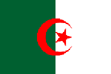 Clipart drapeau algerien