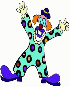 personnage marrant du cirque