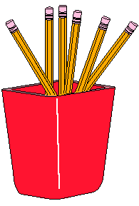 Image boite cliparts crayons