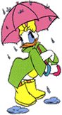 daisy avec son parapluie