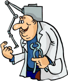 le dentiste avec son appareil