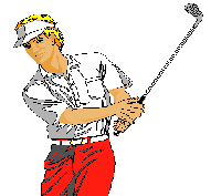 dessins golfeurs amusants