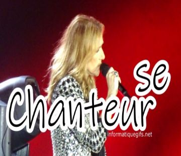 Image chanteuse et chanteur