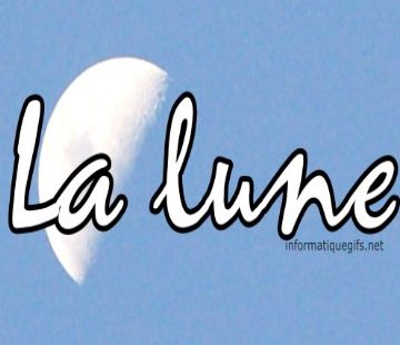 Image lune