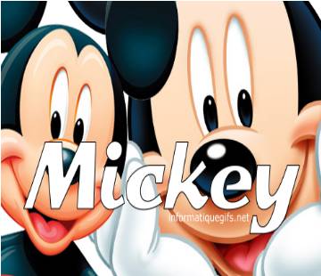Dessin de Mickey
