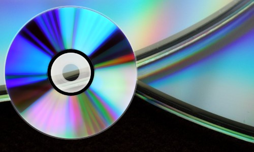 Image cd rom et disque de musique