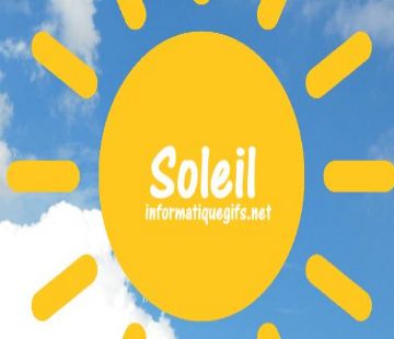 photo soleil avec nuage