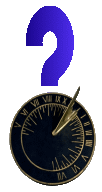Clip art horloge pour poser une question