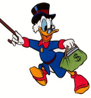 avec un sac argent