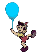 Personnage avec ballon