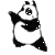 clip art panda gemma saotome